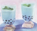 Resep Minuman Blueberry Bubble Drink